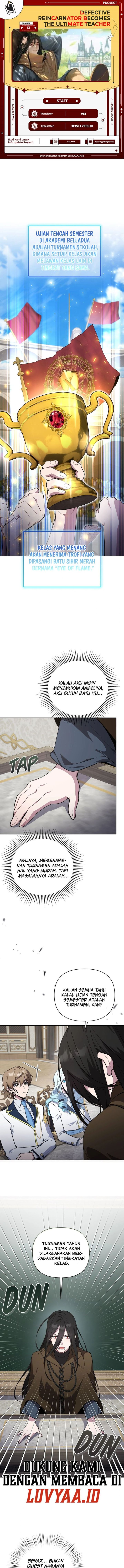 Defective Reincarnator Becomes The Ultimate Teacher Chapter 13 Gambar 1