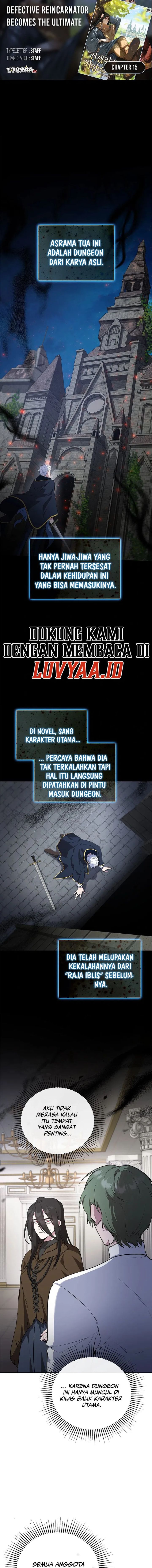 Defective Reincarnator Becomes The Ultimate Teacher Chapter 15 Gambar 1