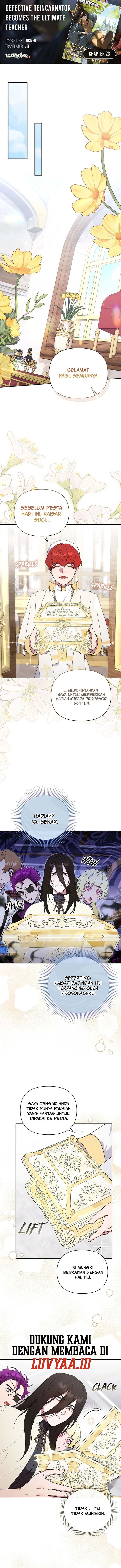 Defective Reincarnator Becomes The Ultimate Teacher Chapter 23 Gambar 1