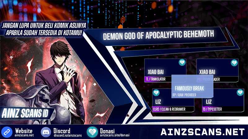 Demon God of Apocalyptic Behemoth Chapter 25 Gambar 1