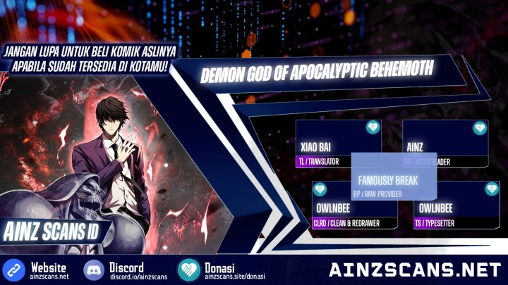 Demon God of Apocalyptic Behemoth Chapter 42 Gambar 1
