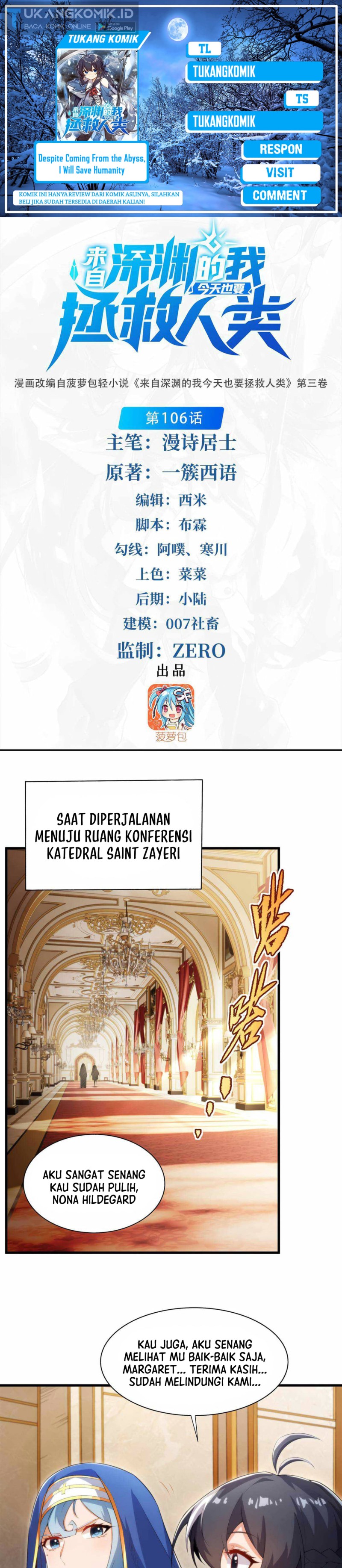 Despite Coming From The Abyss, I Will Save Humanity Chapter 106 Gambar 1