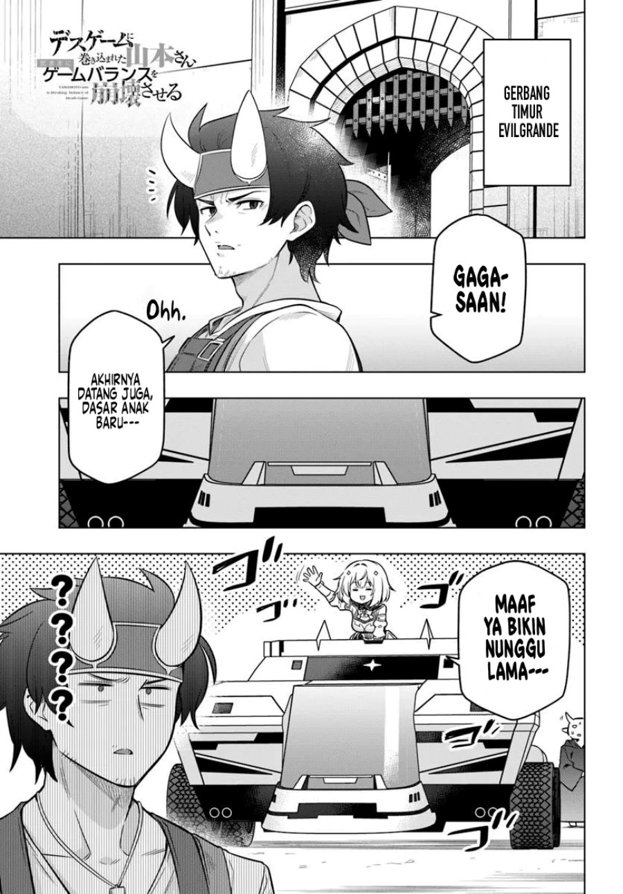 Desugemu ni Makikomareta Yamamoto-san, Kimama ni Gemu Baransu wo Hokai Saseru Chapter 06.1 Gambar 2