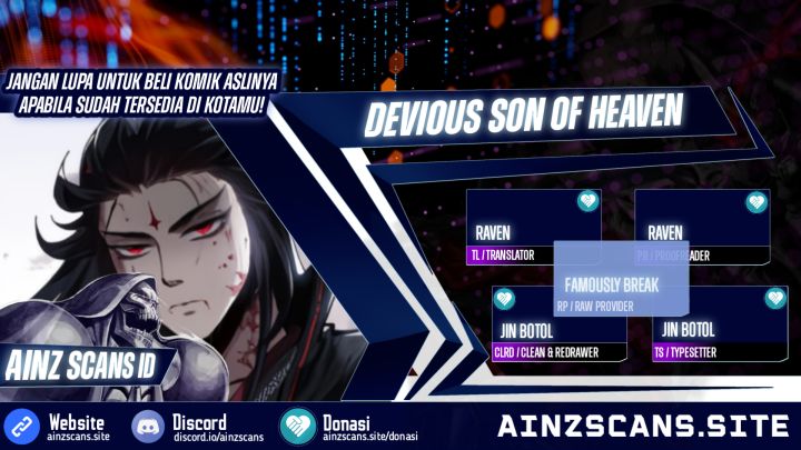 Devious Son Of Heaven Chapter 16 Gambar 1