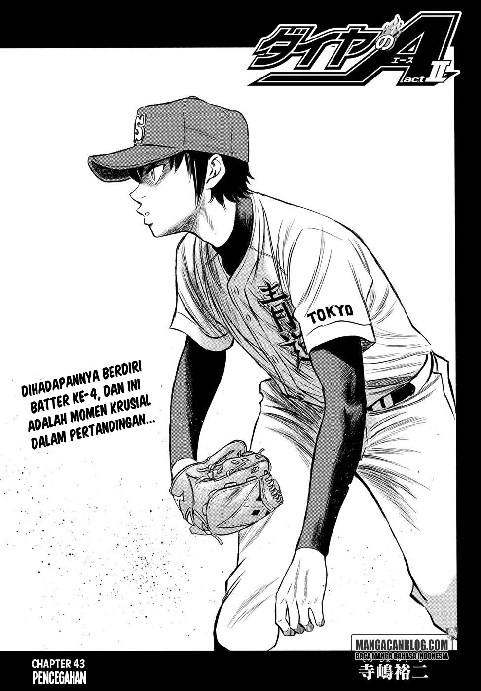 Diamond no Ace Act 2 Chapter 43 Gambar 1