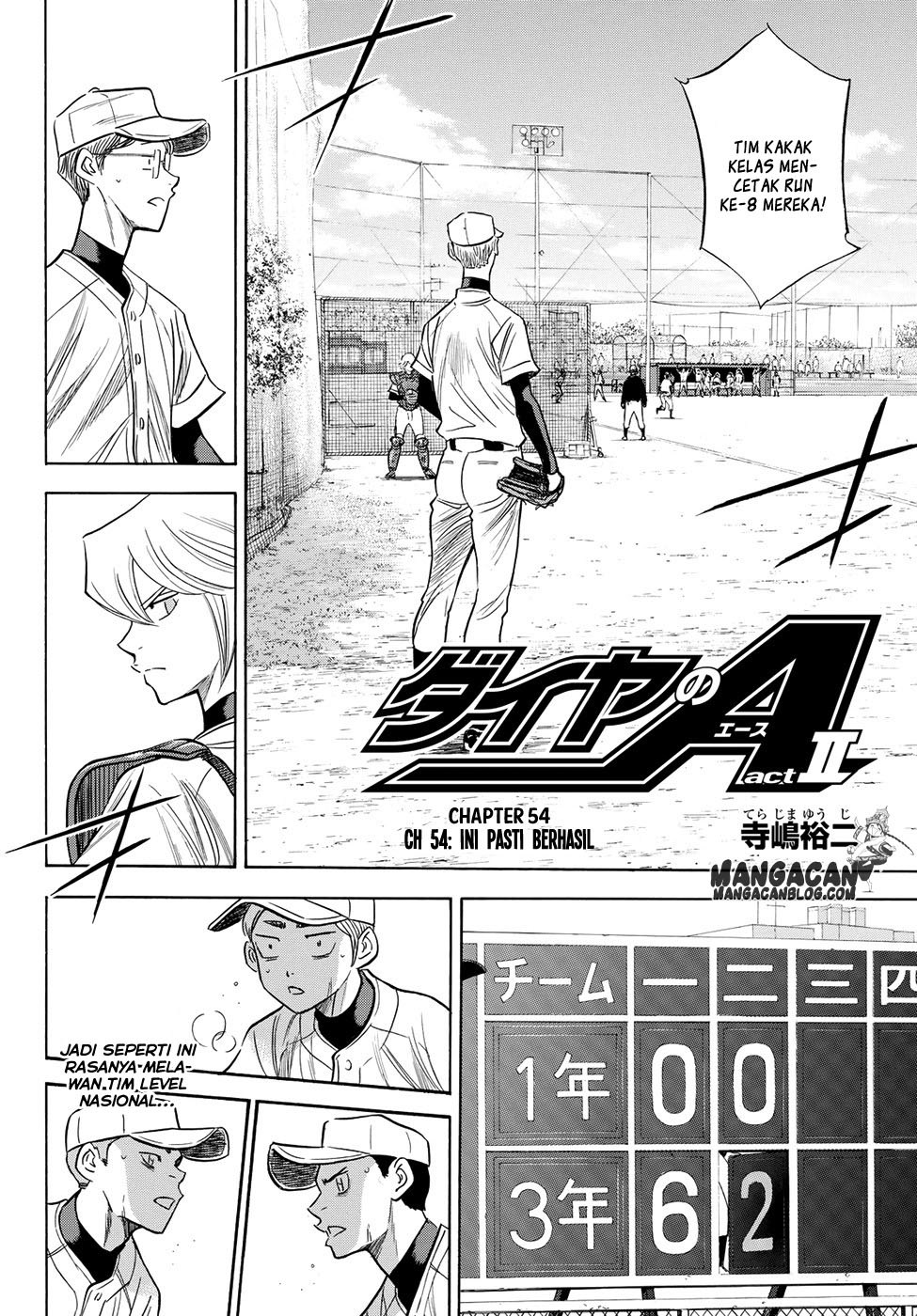 Diamond no Ace Act 2 Chapter 54 Gambar 2
