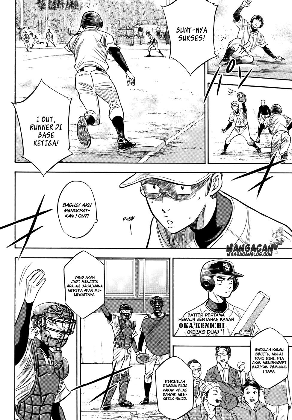 Diamond no Ace Act 2 Chapter 55 Gambar 14