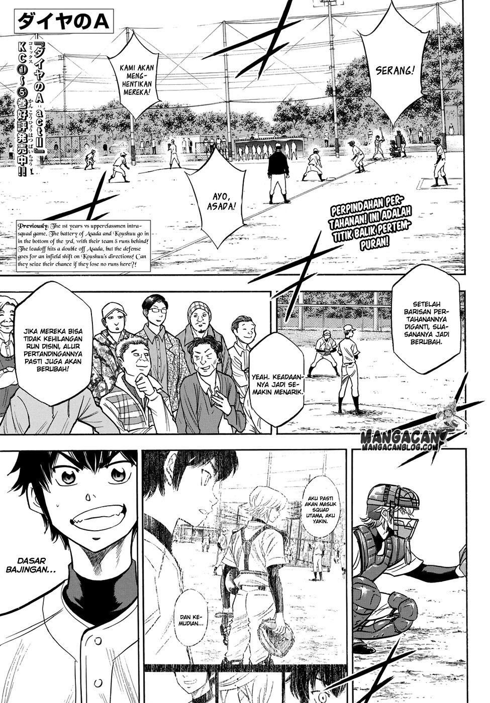 Diamond no Ace Act 2 Chapter 56 Gambar 5