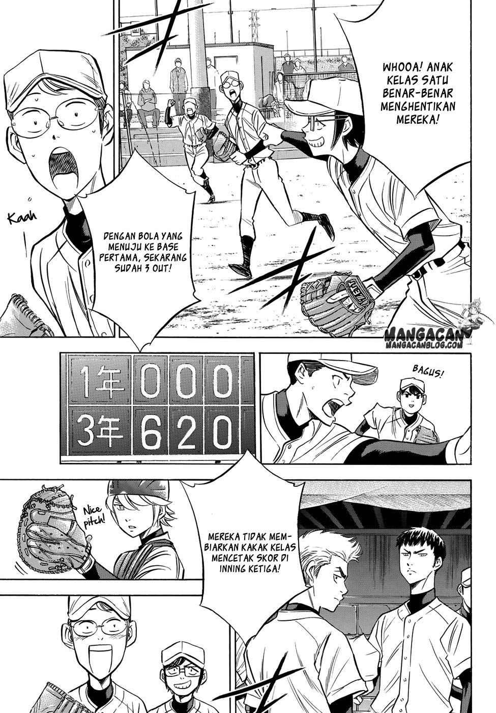 Diamond no Ace Act 2 Chapter 56 Gambar 21