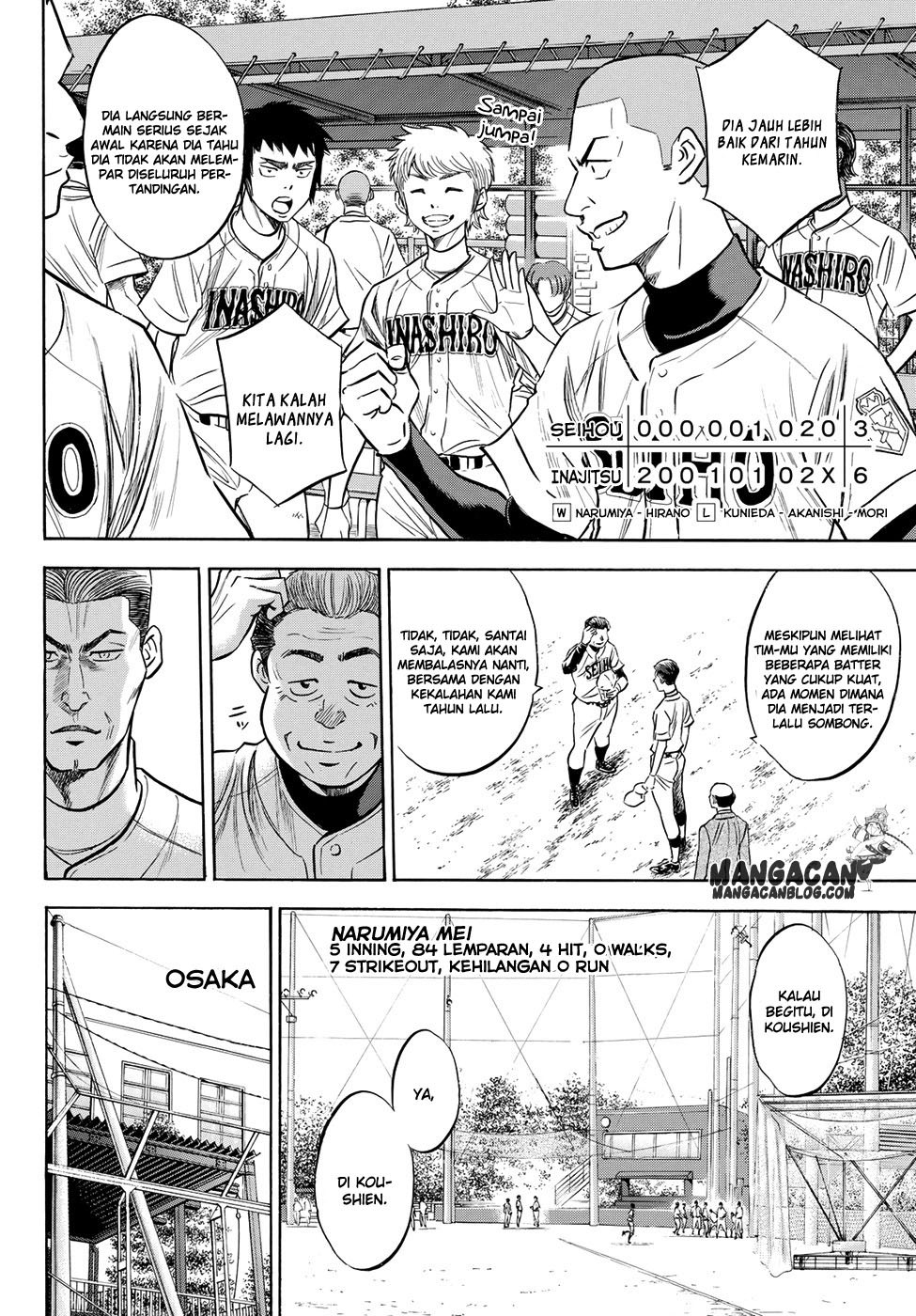 Diamond no Ace Act 2 Chapter 65 Gambar 16