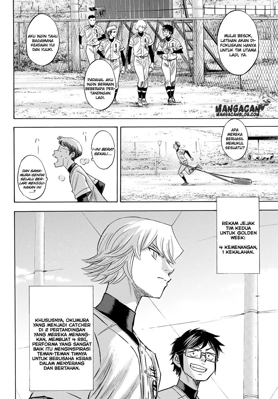 Diamond no Ace Act 2 Chapter 77 Gambar 5