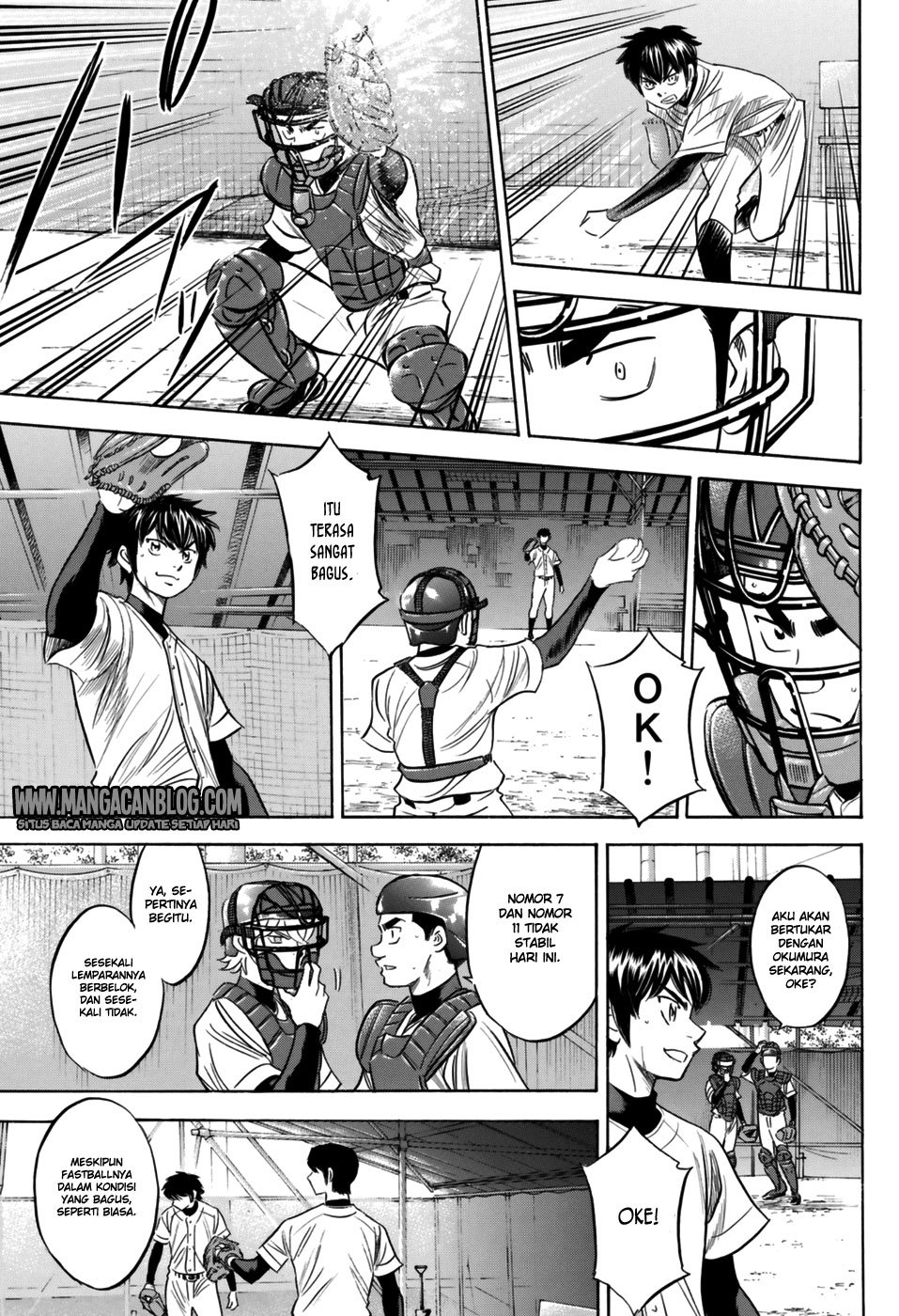 Diamond no Ace Act 2 Chapter 100 Gambar 3