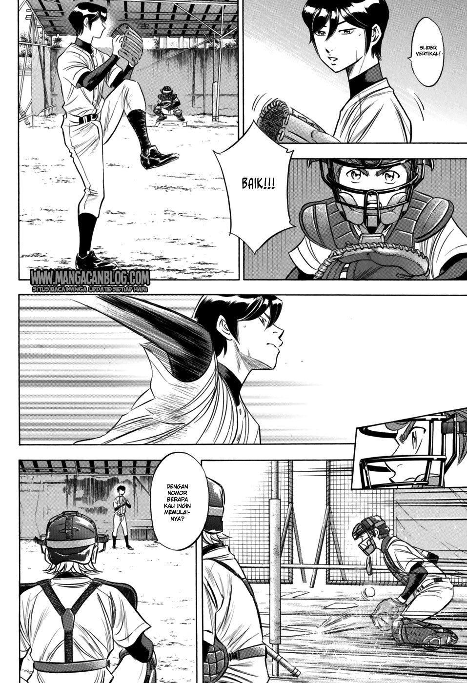 Diamond no Ace Act 2 Chapter 100 Gambar 4