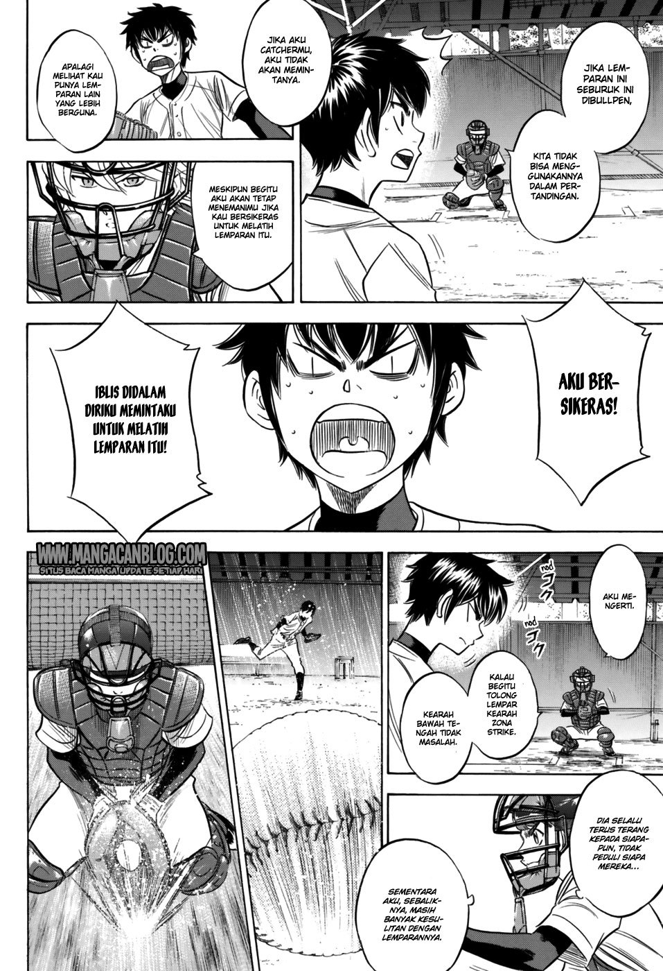 Diamond no Ace Act 2 Chapter 100 Gambar 6