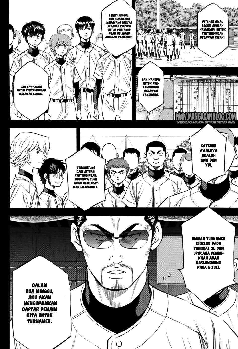 Diamond no Ace Act 2 Chapter 100 Gambar 8