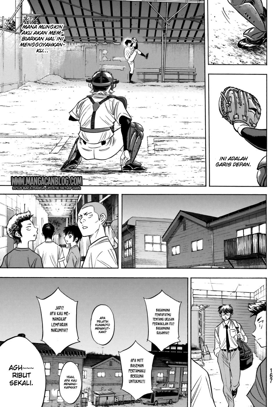 Diamond no Ace Act 2 Chapter 100 Gambar 13