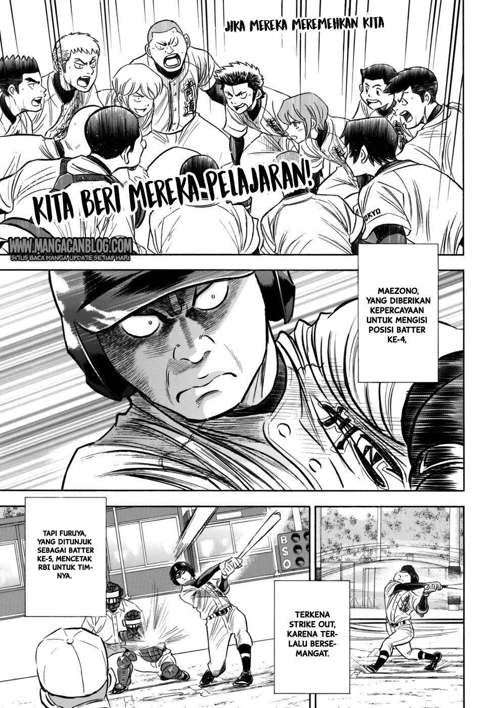 Diamond no Ace Act 2 Chapter 100 Gambar 15