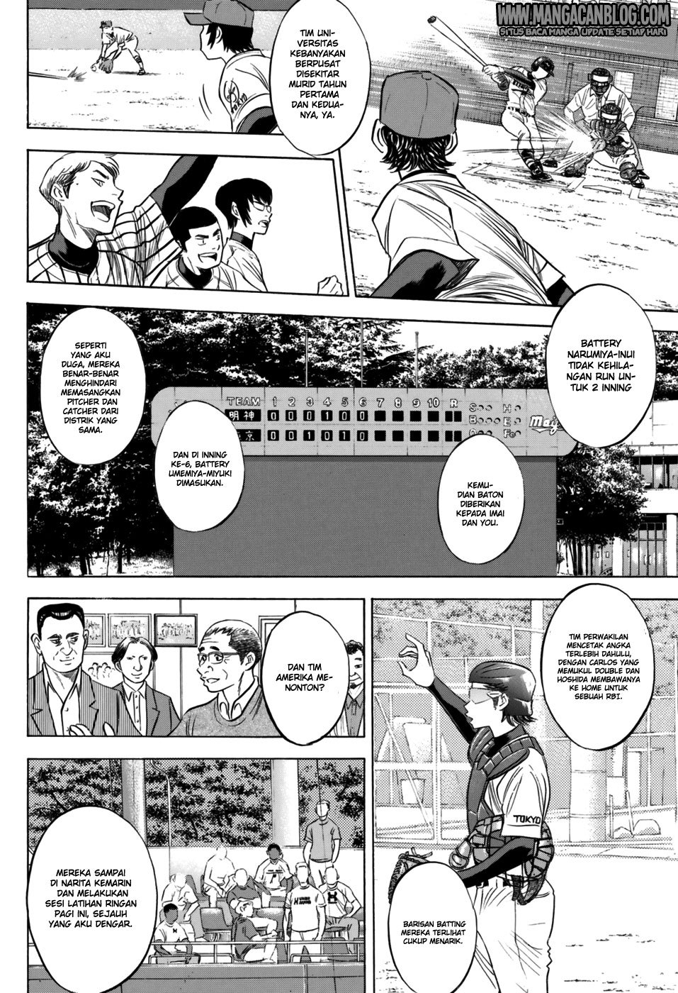 Diamond no Ace Act 2 Chapter 100 Gambar 18