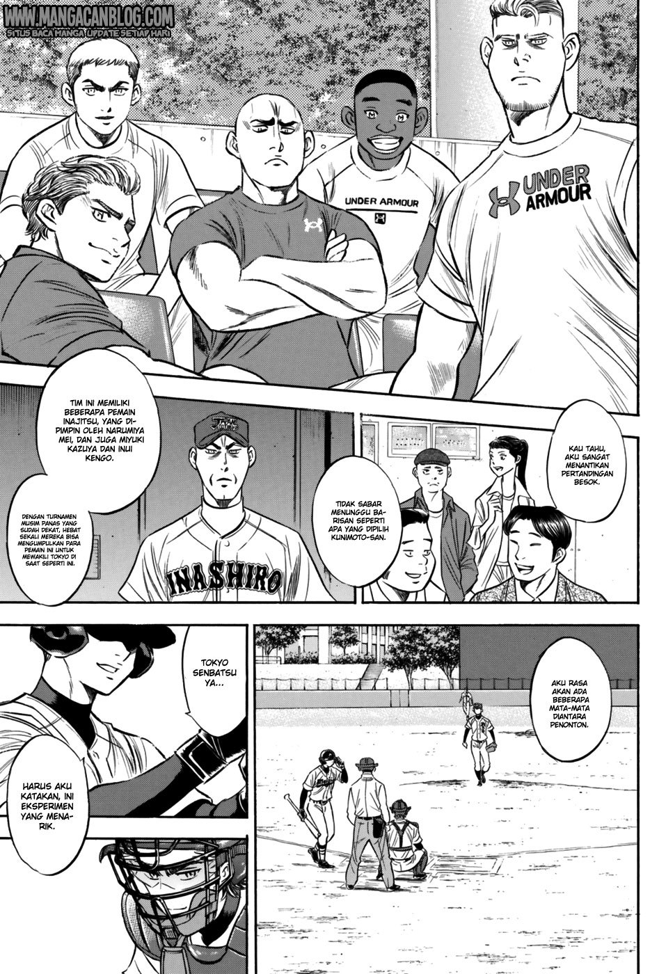 Diamond no Ace Act 2 Chapter 100 Gambar 19
