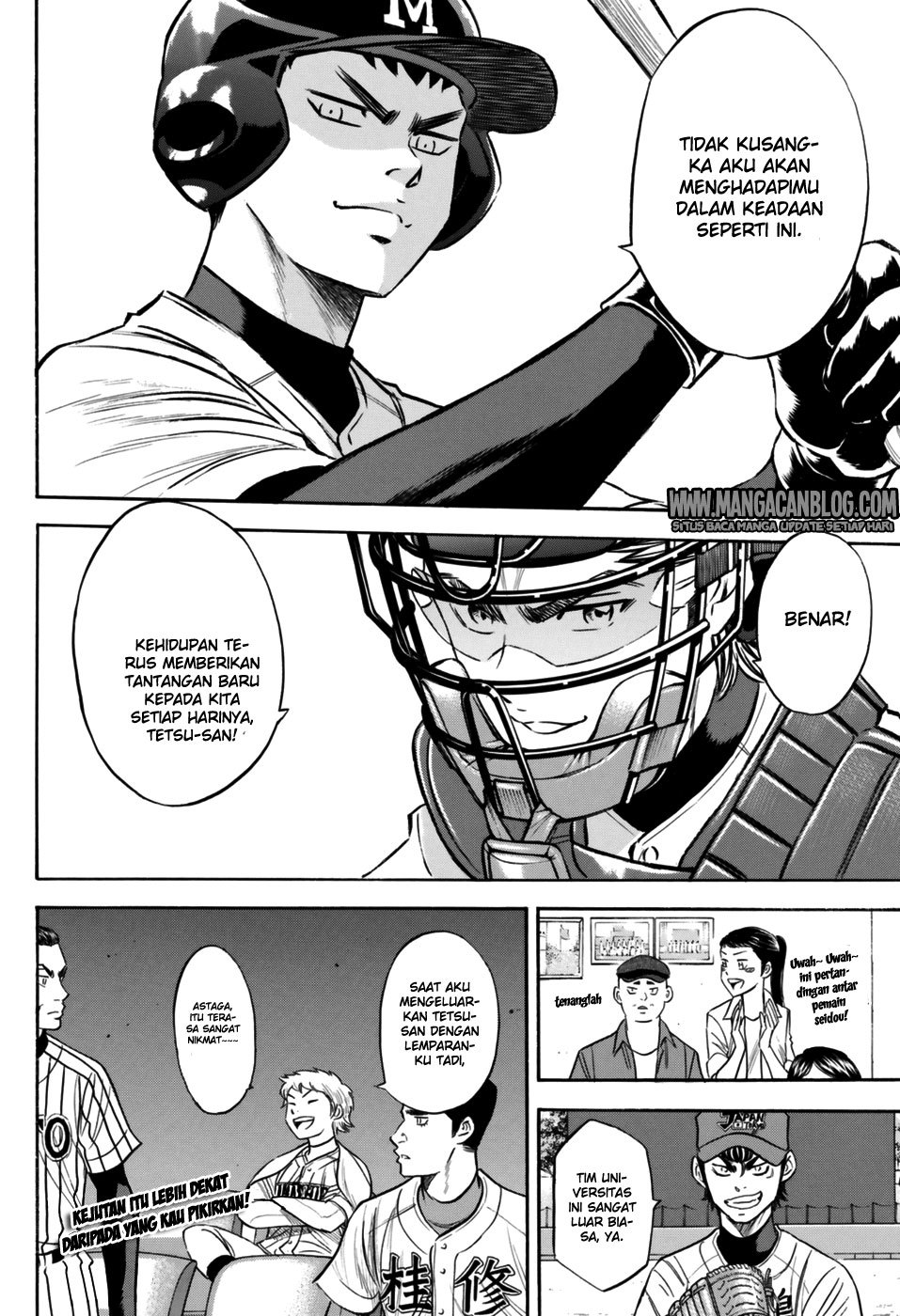 Diamond no Ace Act 2 Chapter 100 Gambar 20