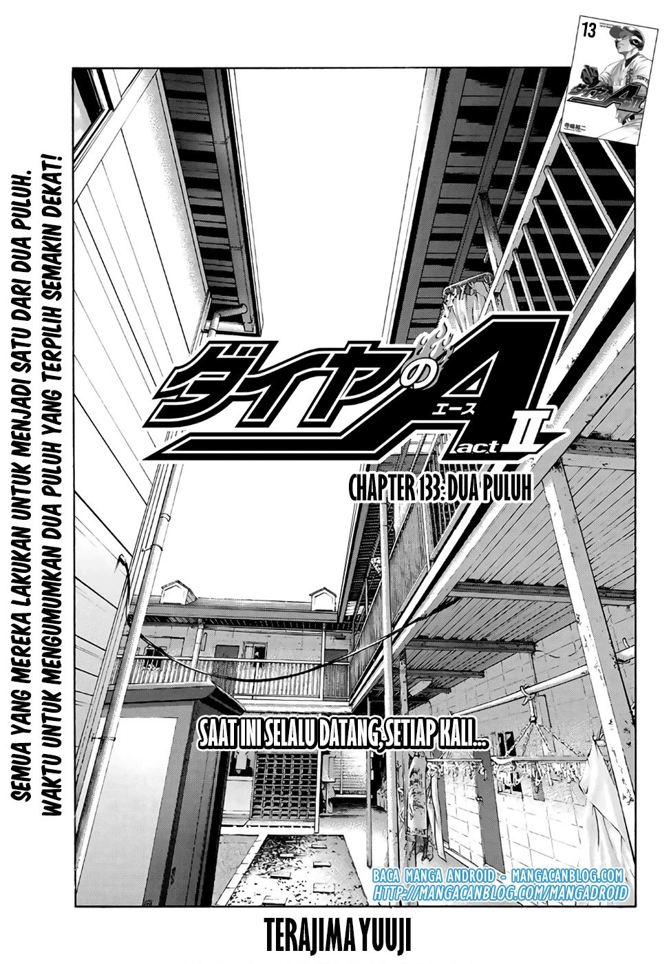 Diamond no Ace Act 2 Chapter 133 Gambar 1