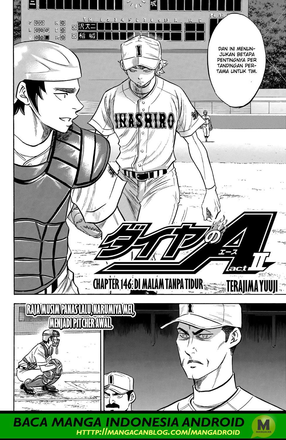 Diamond no Ace Act 2 Chapter 146 Gambar 2