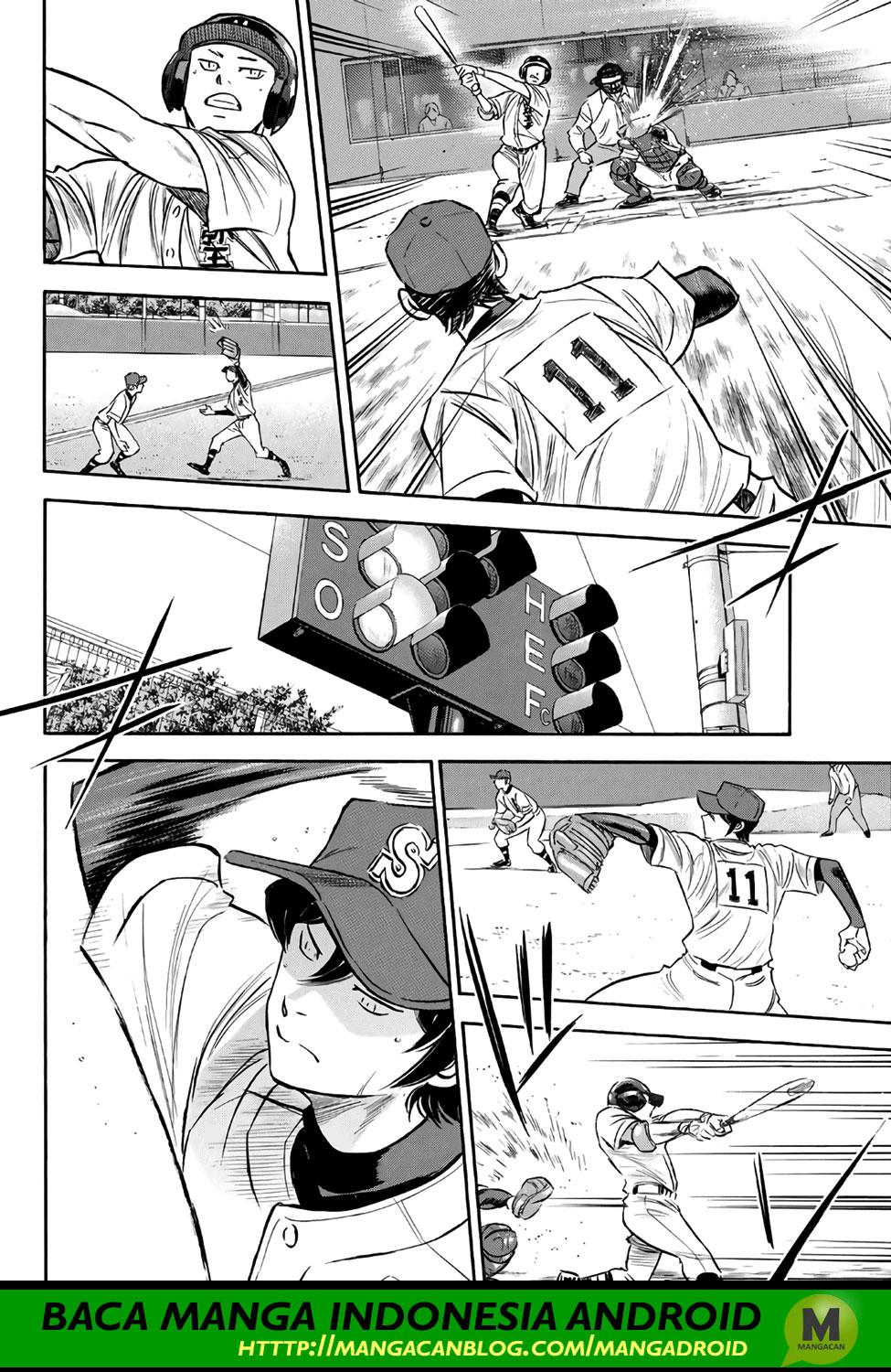 Diamond no Ace Act 2 Chapter 162 Gambar 2