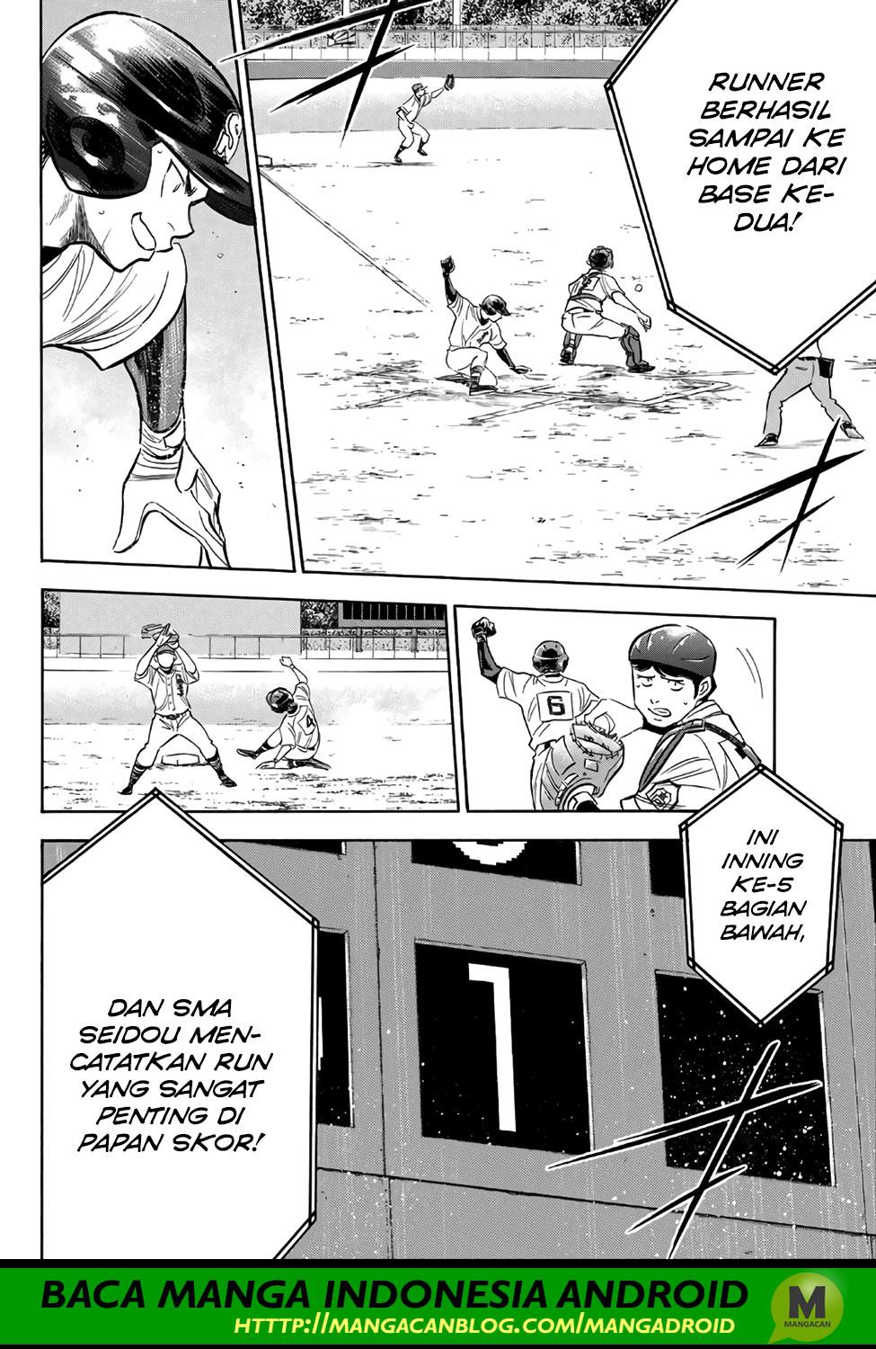 Diamond no Ace Act 2 Chapter 166 Gambar 2