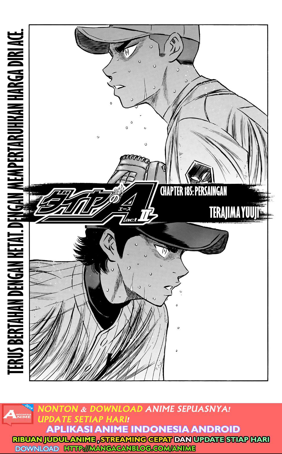 Diamond no Ace Act 2 Chapter 185 Gambar 1