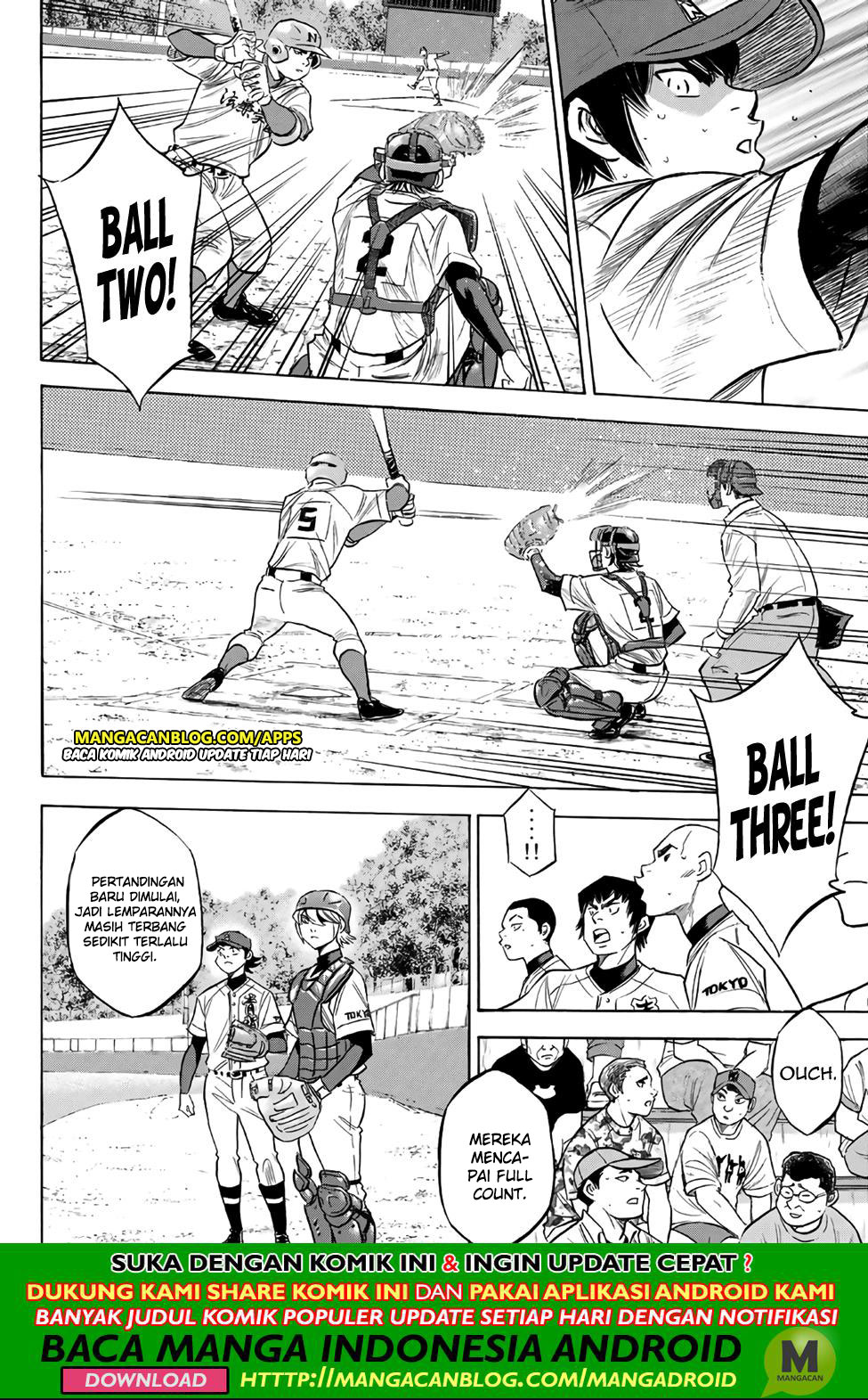 Diamond no Ace Act 2 Chapter 190 Gambar 2