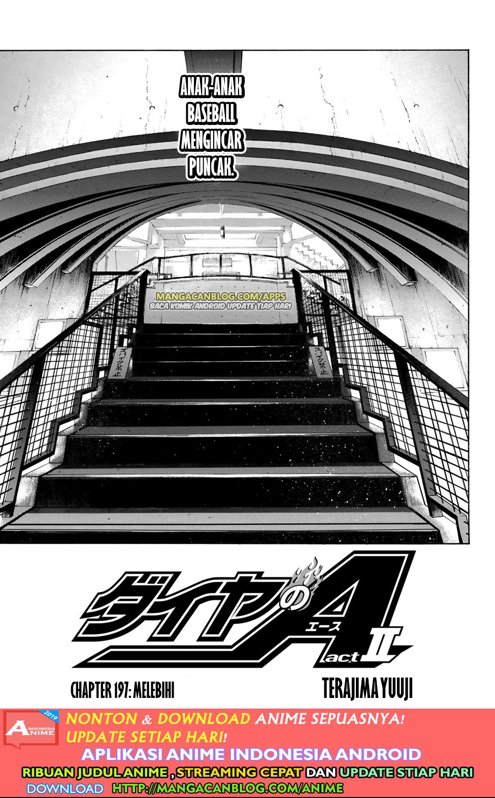 Diamond no Ace Act 2 Chapter 197 Gambar 1