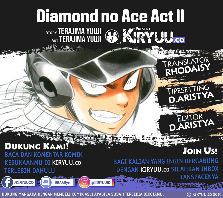Diamond no Ace Act 2 Chapter 208 Gambar 1