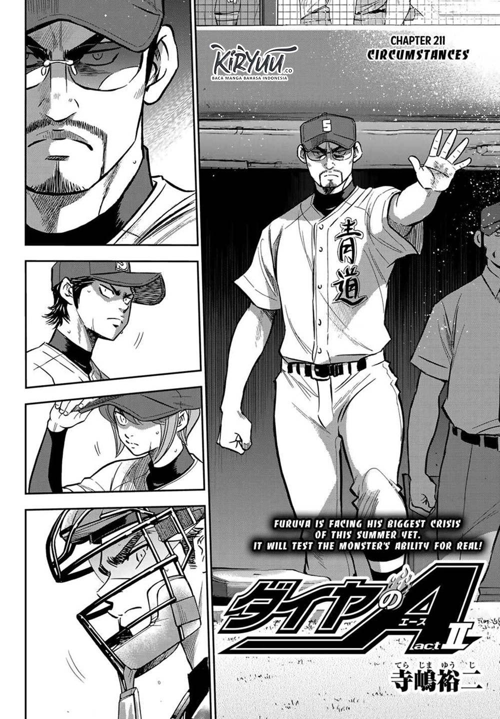 Diamond no Ace Act 2 Chapter 211 Gambar 3