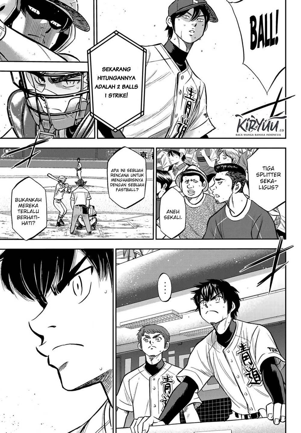 Diamond no Ace Act 2 Chapter 211 Gambar 12