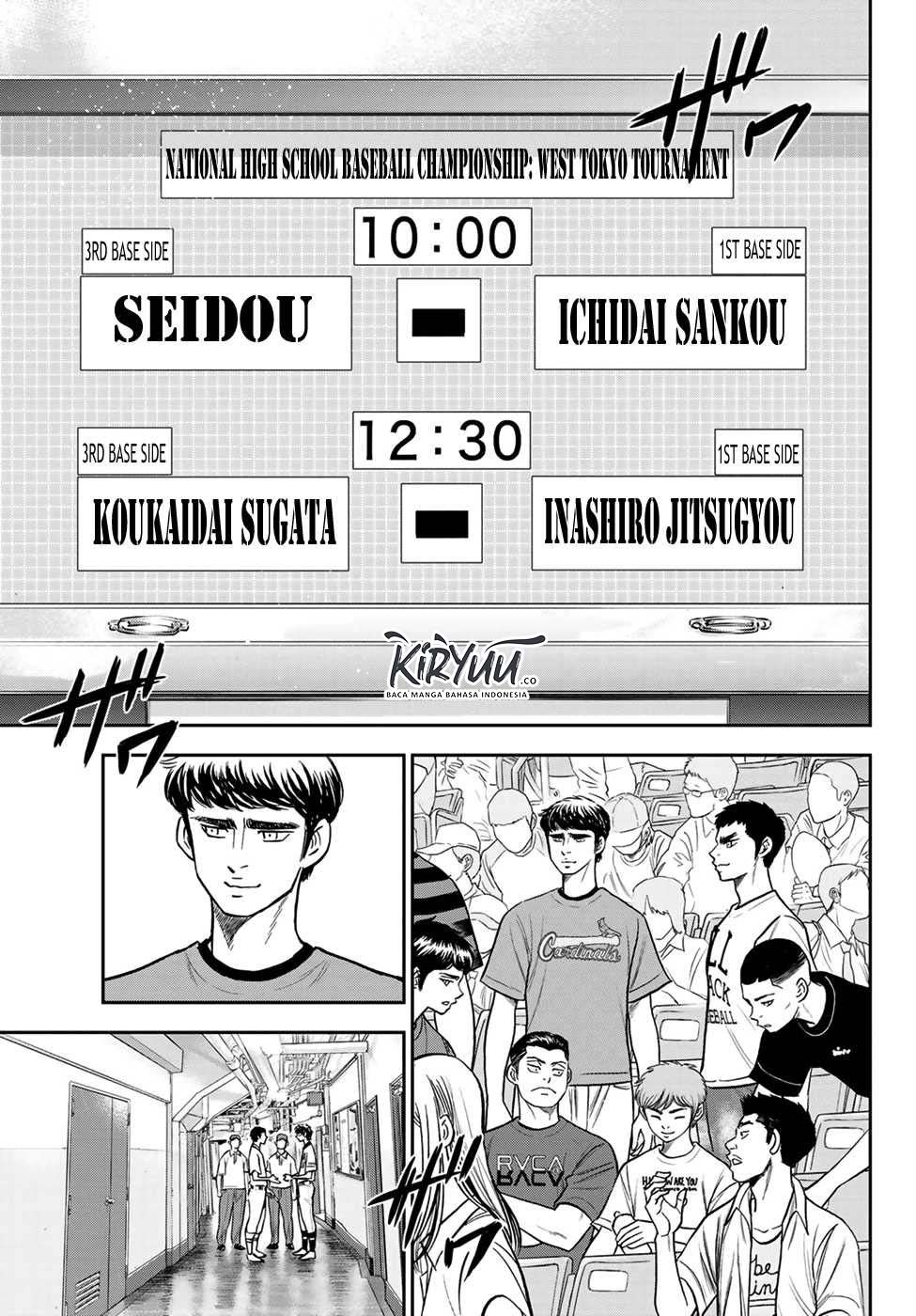 Diamond no Ace Act 2 Chapter 223 Gambar 7