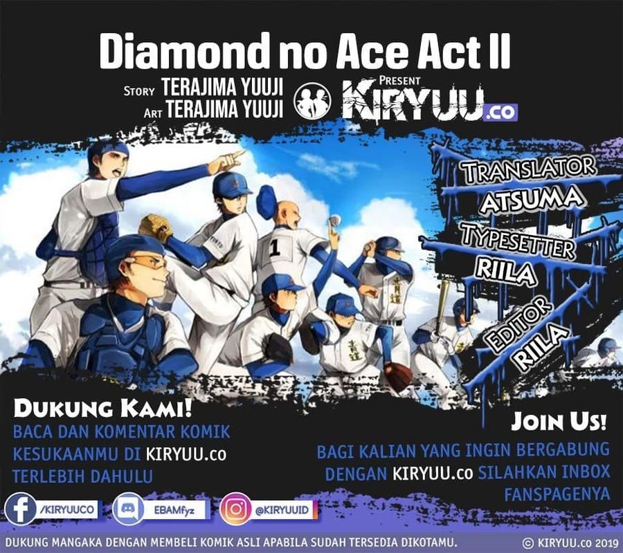 Diamond no Ace Act 2 Chapter 231 Gambar 1