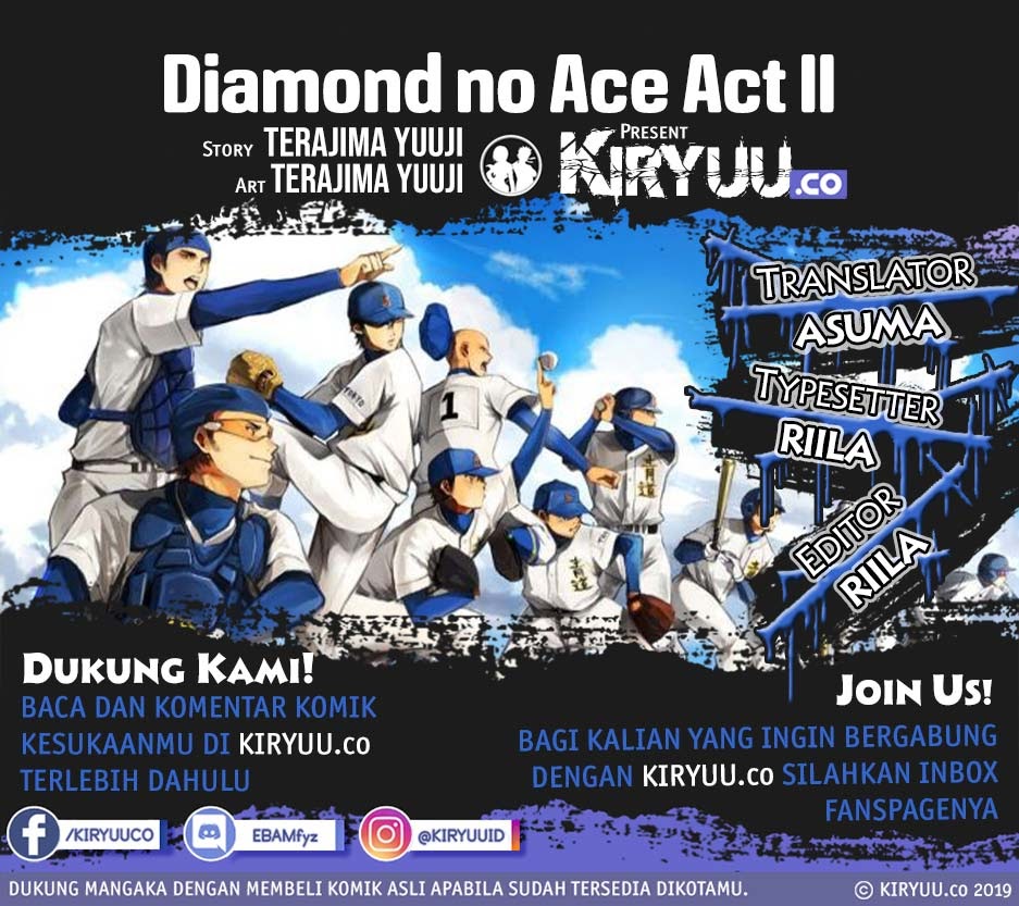 Diamond no Ace Act 2 Chapter 237 Gambar 1