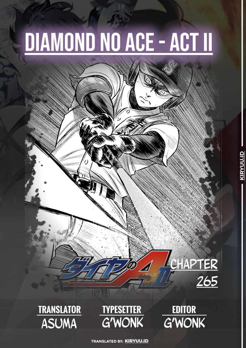 Diamond no Ace Act 2 Chapter 265 Gambar 1
