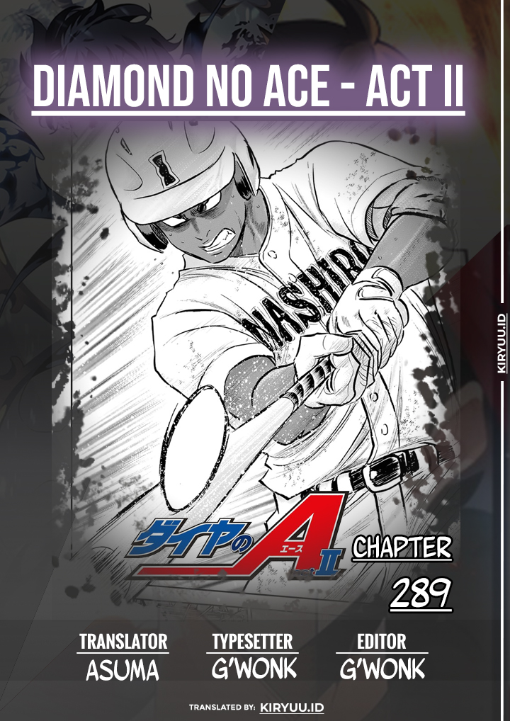 Diamond no Ace Act 2 Chapter 289 Gambar 1