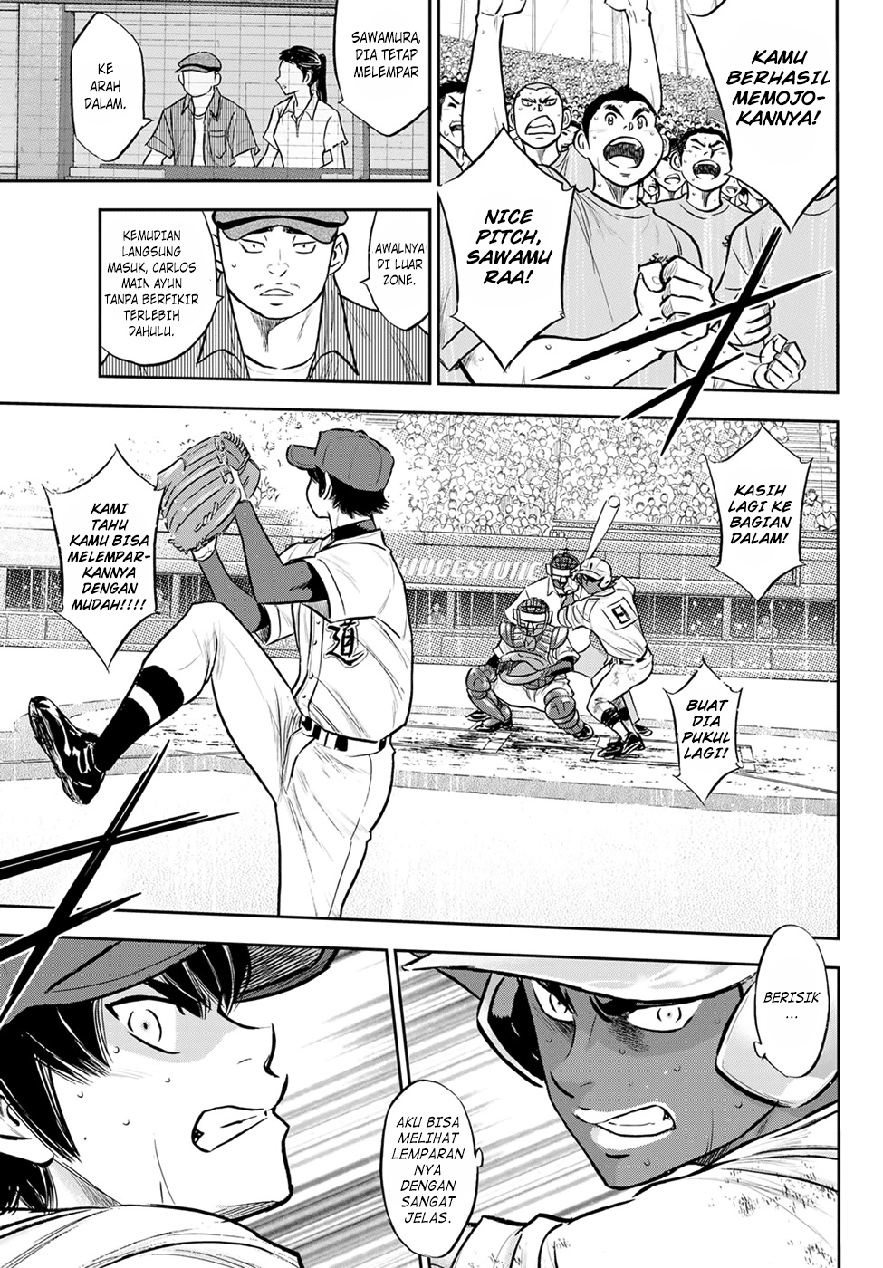 Diamond no Ace Act 2 Chapter 289 Gambar 10