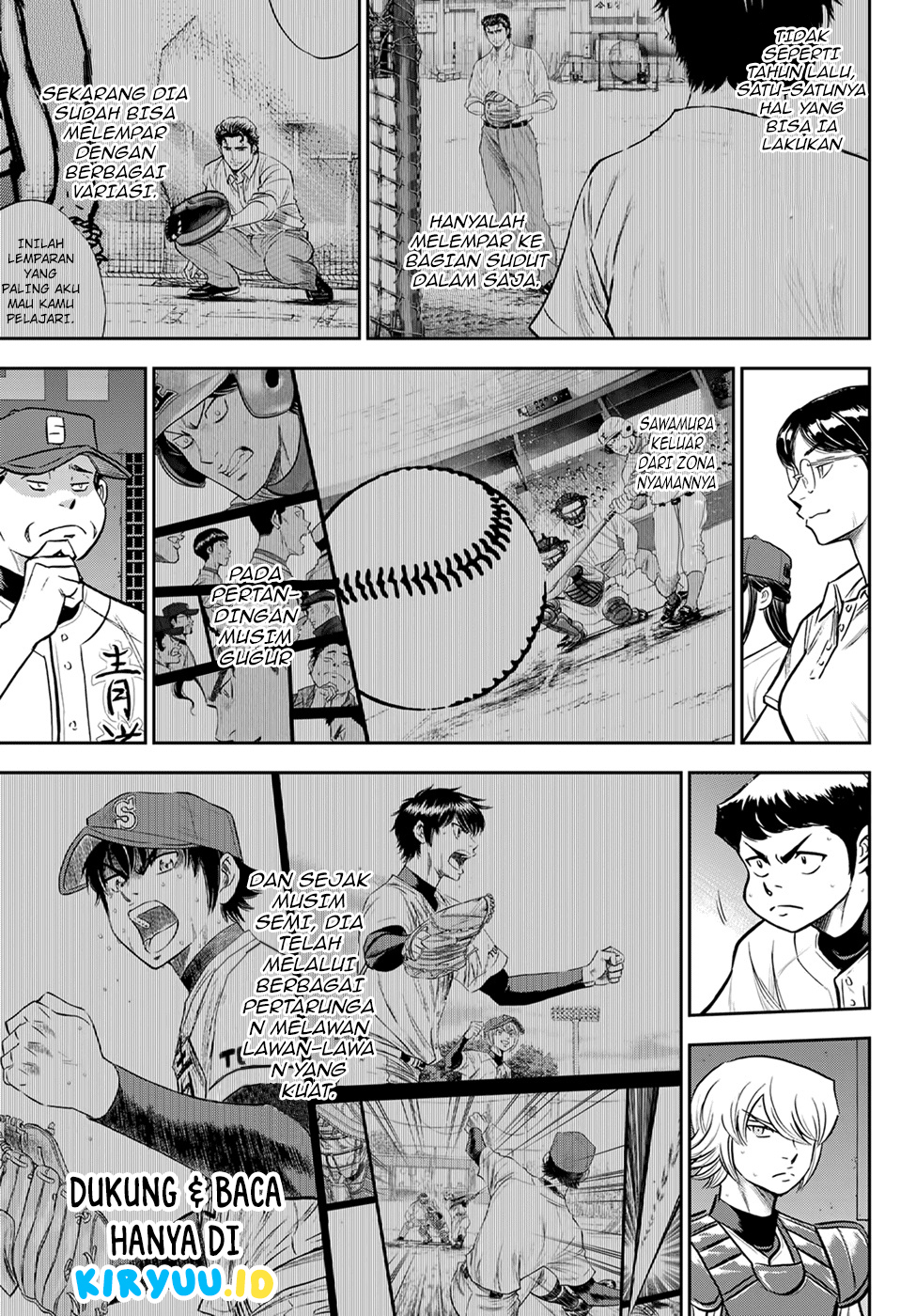 Diamond no Ace Act 2 Chapter 289 Gambar 14