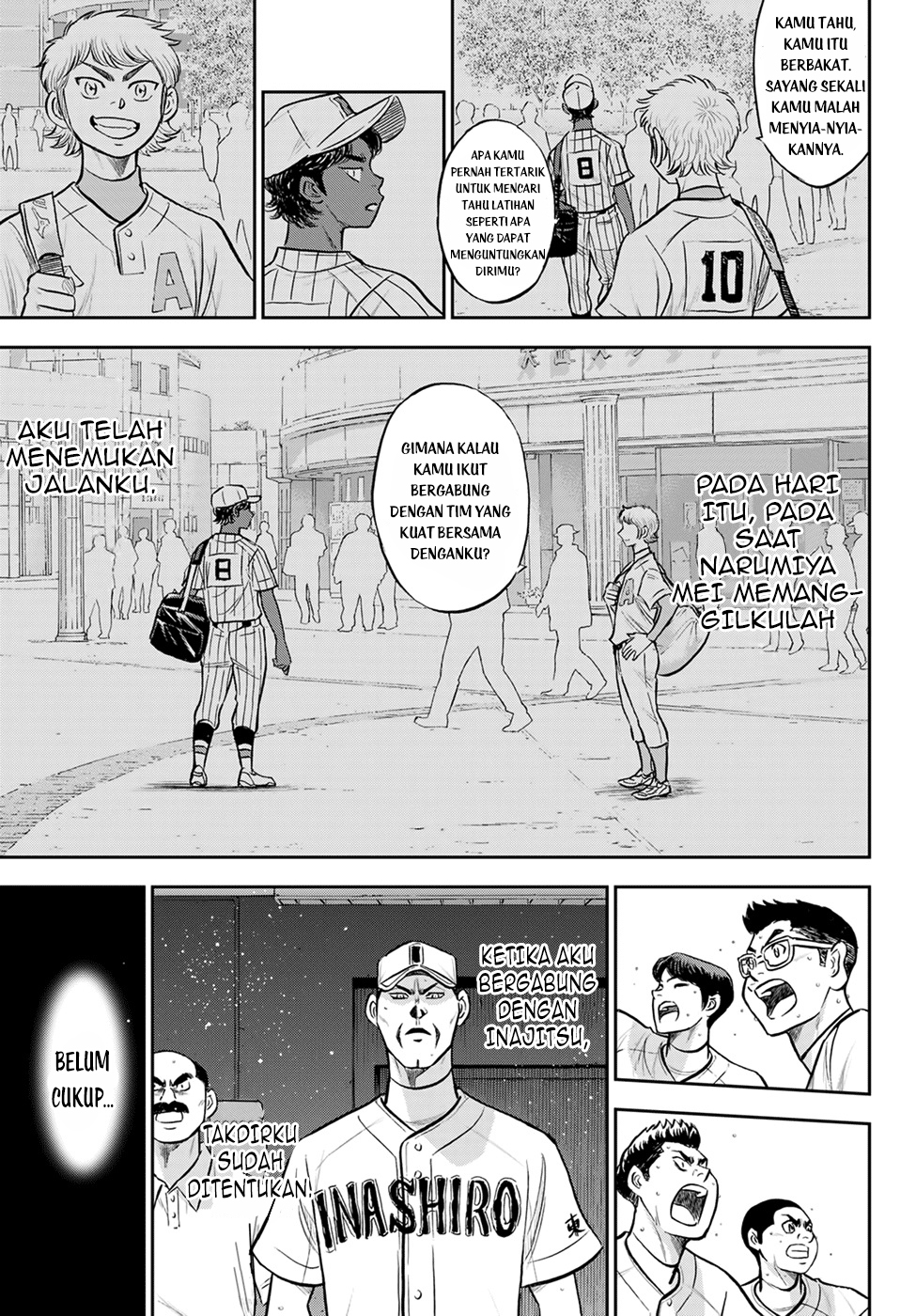 Diamond no Ace Act 2 Chapter 289 Gambar 17