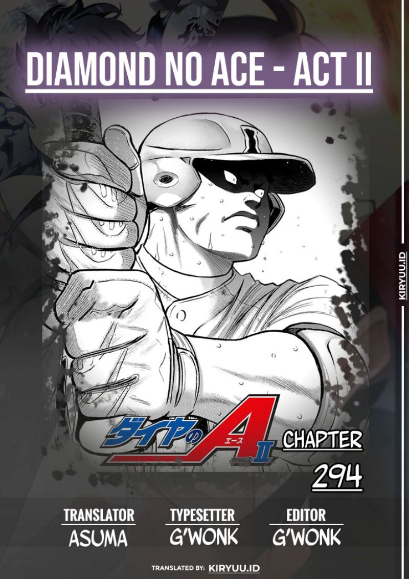 Diamond no Ace Act 2 Chapter 294 Gambar 1