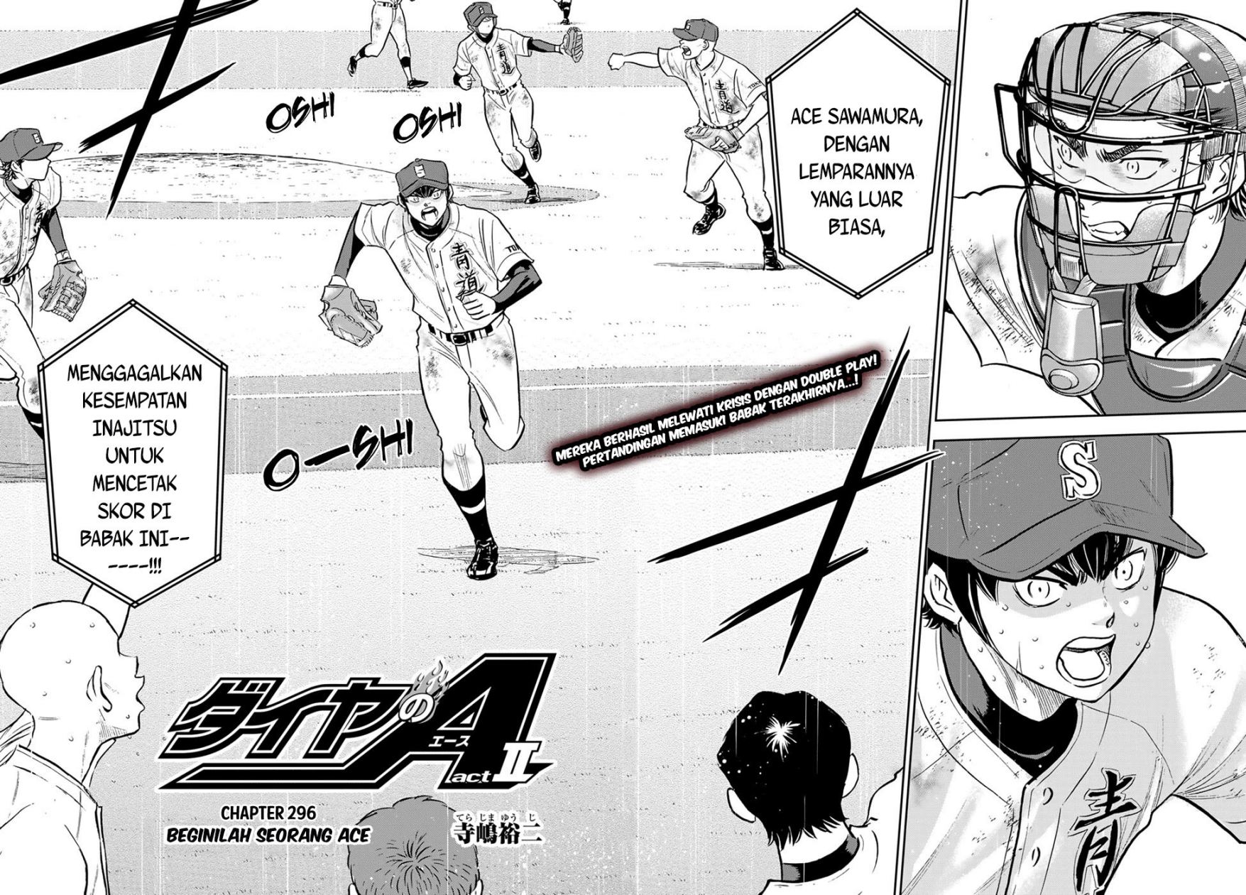 Diamond no Ace Act 2 Chapter 296 Gambar 3