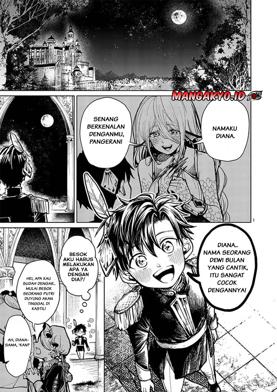 Diana Is a Strange Mermaid Chapter 02 Gambar 2