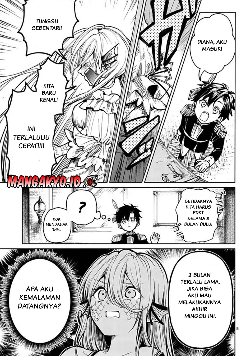 Diana Is a Strange Mermaid Chapter 02 Gambar 5