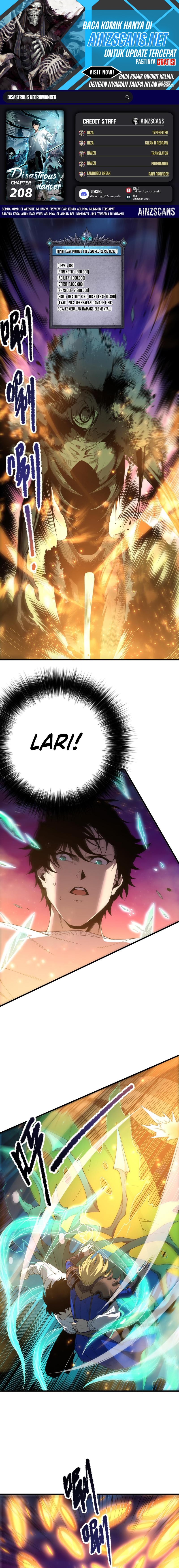 Disastrous Necromancer Chapter 208 Gambar 1