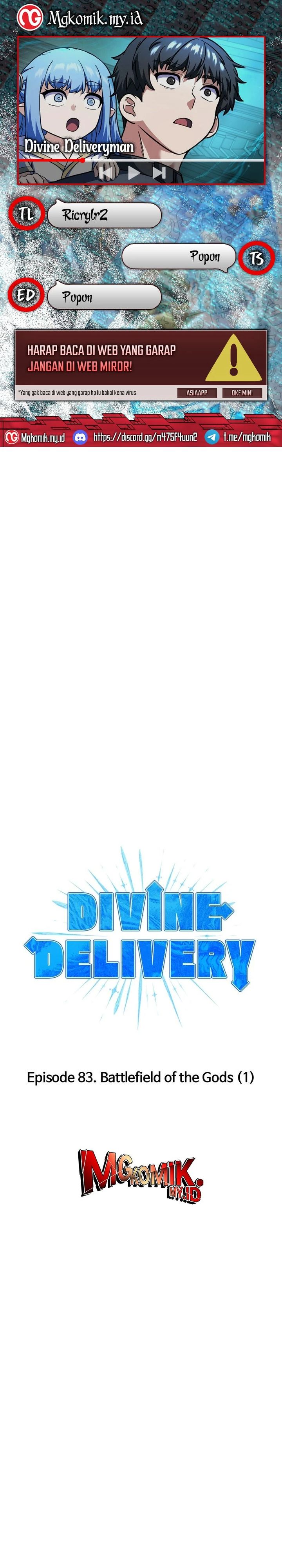 Divine Delivery  ( Heavenly Deliveryman ) Chapter 83 Gambar 1