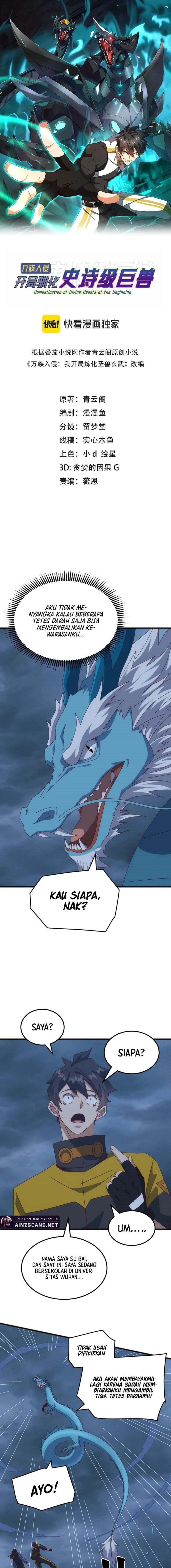 Domestication of Divine Beasts at the Beginning Chapter 47 Gambar 3