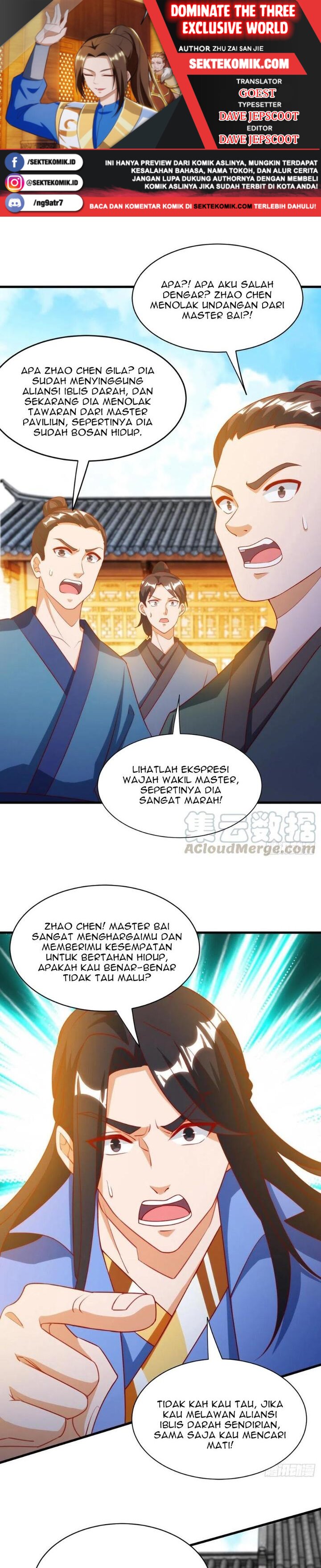 Dominate the Three Realms Chapter 144 Gambar 1